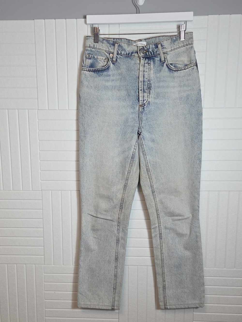 Scanlan Theodore Buttonfly Straight Leg Jeans Size 26